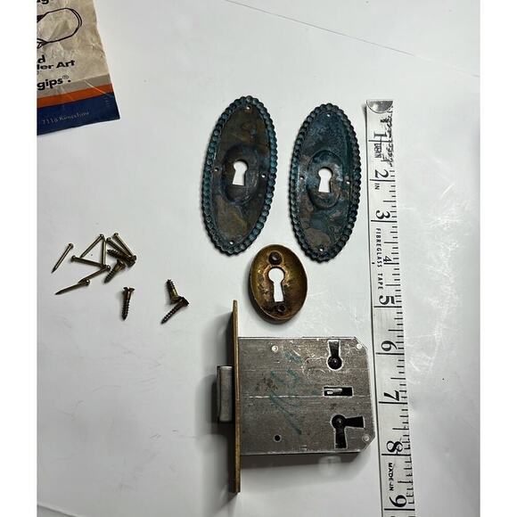 Vintage German Hardware Brass Furniture - Picture 5 of 6